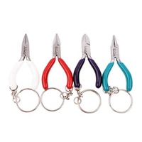 Ensemble de mini-pinces portables et compactes, idéal pour les outils de porte-clés et les cadeaux promotionnels (livraison aléatoire)