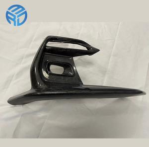 MRD <span class=keywords><strong>pour</strong></span> Infiniti Q50 <span class=keywords><strong>Sport</strong></span> 2018 + lunettes de brouillard en Fiber de carbone véritable pièces de brouillard en fibre de carbone ordinaire en carbone et nid d'abeille - Product Image 3