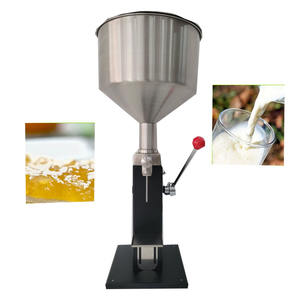 Machine de remplissage pneumatique A03 pour liquides, pâtes, huile d'olive, sauce tomate, beurre de cacahuète, machine de dosage - Product Image 1