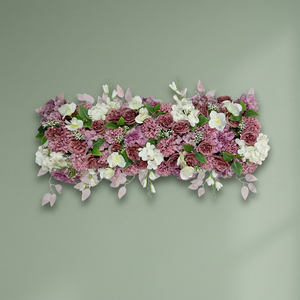 Artificial Silk <b>Flower</b> Channel Panel Blush Pink White Floral Handmade Reusable Recyclable <b>Wall</b> <b>Decoration</b> Backdrop Panel for - Product Image 3