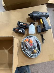 Tragbare 21V Lithium Cordless Wireless Auto waschanlage Hochdruck-Wasserstrahl-Schaum pistole aus strap azier fähigem Messing - Product Image 4