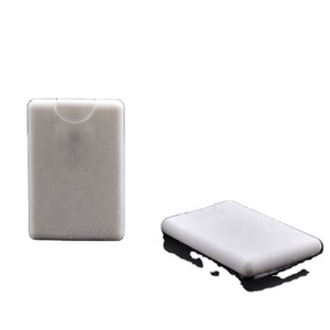 Screen Printing 20ml <b>Plastic</b> Credit Card Flat Spray Bottle <b>Pocket</b> Size Card Sprayer,empty White Credit Card Perfume Spray - Product Image 6