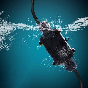 Boîte de jonction étanche pour éclairage LED encastré, câble M20, 60x33mm, IP68, utilisation extérieure - Product Image 2