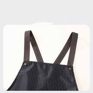 Nouveau style 2025 – Tablier de cuisine haut de gamme en toile pour homme, jeune, avec serviette de nettoyage épaisse détachable, imperméable et résistante à l'huile - Product Image 3