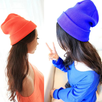 Casquette d'hiver personnalisée avec logo, chaude, douce, style hip-hop, décontractée, en acrylique, bonnets tricotés pour fille