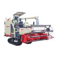 Moissonneuse-batteuse assemblée de pièces d'origine mondiale 102HP Cosechadora De Arroz moissonneuse-batteuse de riz