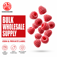 IQF Diepvries Frambozen Groothandel Gehele Diepvries Frambozen Bulk Hoge Kwaliteit Fruit voor Smoothies