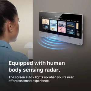 Passerelle intelligente Tuya Smart Home Wifi Zigbee, écran tactile <span class=keywords><strong>de</strong></span> 6,2 pouces, contrôle central intelligent, écran tactile à 8 boutons, interrupteur mural intelligent F5 - Product Image 2