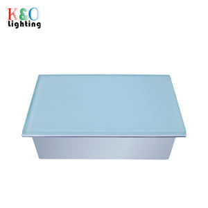 IP67 Dmx Inoxydable Encastré Au <span class=keywords><strong>Sol</strong></span> Inground Brique Lumières Rectangulaire Extérieur <span class=keywords><strong>Pavé</strong></span> En <span class=keywords><strong>Verre</strong></span> Led Plancher - Product Image 2