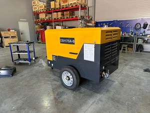 Compresor de Aire de Tornillo Rotatorio Portátil Refrigerado por Aire de 5M3, Marca Liugong CSH175A-8 - Product Image 4