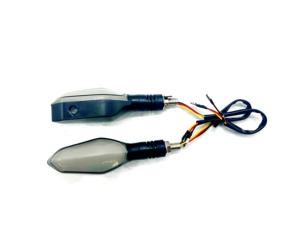 ZT ZT0411 universel moto clignotants ambre <span class=keywords><strong>clignotant</strong></span> indicateur de Projection Mode coloré 27 changement de lumière 6V/12V/24V - Product Image 2
