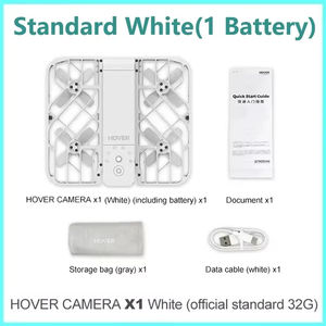 Drone intelligent HOVER Air X1 Mini pliable 2K HD avec télécommande, vol autonome, fonction Suivez-<span class=keywords><strong>moi</strong></span>, vidéo HDR, <span class=keywords><strong>capture</strong></span> d'image 10 km - Product Image 6