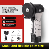 Mini meuleuse d'angle portable à usage domestique alimentée par batterie au lithium-ion Machine de découpe rechargeable multifonctionnelle pour le bricolage