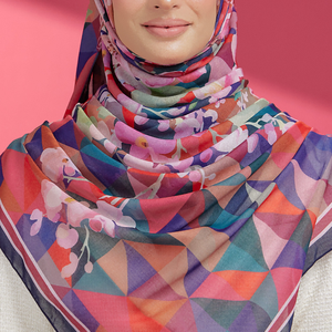 Hijab de algodón Bawal exclusivo de alta calidad, ligero, transpirable, Premium accesorio de moda, estilo sólido, doble musulmán - Product Image 4