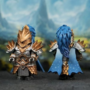Thời Trung Cổ Tưởng Tượng Hiệp Sĩ Nữ Hoàng Mặt Nạ & Thanh Kiếm Armor DIY Mini Xây Dựng Khối Đồ Chơi Cho Trẻ Em 5-7 Năm Vật Liệu Nhựa Cho Bé Trai Cô Gái - Product Image 6