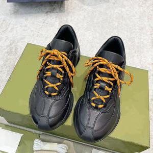 Zapatos Deportivos Retro de Lujo para Hombre, Transpirables, de Alta Calidad, Negros, Hechos a Medida, con Entresuela de Cuero Genuino - Product Image 3