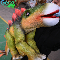 Marionnette de dinosaure réaliste en silicone de qualité supérieure, artisanale, taille réelle, animatronique, dragon, dinosaure bébé
