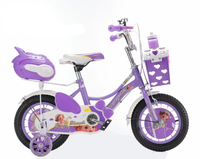 Vente en gros UNIQUEMENT B2B – Vélo pour fille en forme de cœur rose, 12-16-20 pouces, prix d'usine, adorable poussette pour bébé