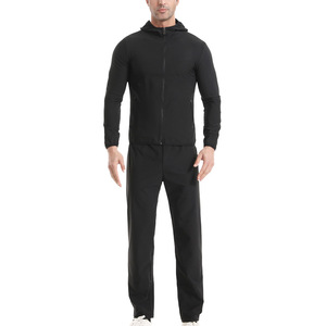 Tuta da <span class=keywords><strong>Sauna</strong></span> <span class=keywords><strong>per</strong></span> Uomo all'Ingrosso, Set da Allenamento di Alta Qualità con Tasche con Zip, Resistente Tuta Fitness da <span class=keywords><strong>Sauna</strong></span> <span class=keywords><strong>per</strong></span> <span class=keywords><strong>Uomini</strong></span> - Product Image 2