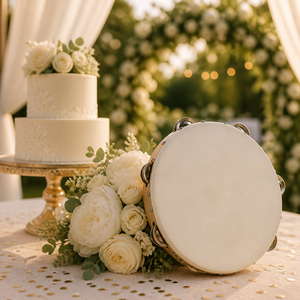 Tambourin professionnel en bois de 6, 7, 8, 9 et 10 pouces avec logo personnalisé OEM, instrument de <span class=keywords><strong>percussion</strong></span> pour les perform - Product Image 3