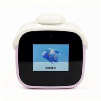 Montre vibrante à double cloche Matel pour écoliers, jaune football, avec réveil numérique islamique et commande vocale IA LLM