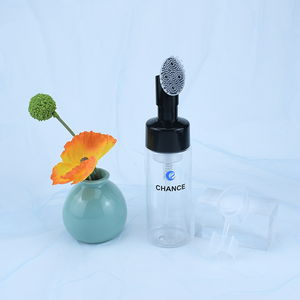 Botella de Plástico PET Vacía de 100ml, 120ml, 150ml, 200ml para Limpiador Facial, Champú, con Cepillo de Silicona y Bomba de Espuma, Marca CHANCE, Zhejiang - Product Image 2