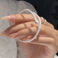 Bracelet papillon argenté FY-SL46 pour femme, style minimaliste, design tendance, mode coréenne de niche, accessoire cadeau haut de gamme