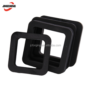 Capuchon de bouchon de couvercle de tube d'<span class=keywords><strong>attelage</strong></span> de remorque en caoutchouc noir ISO 2 "en caoutchouc plaqué électrique convient aux récepteurs d'<span class=keywords><strong>attelage</strong></span> de remorque Standard 2" - Product Image 3