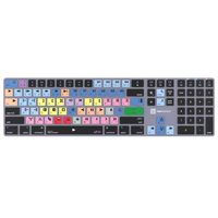 Clavier de raccourcis professionnel pour le montage vidéo pour Avid Media Composer pour Mac, clavier sans fil Bluetooth rétroéclairé