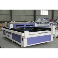 Acctek AKJ1325H-2 CNC Laser Machine 1325 1318 Mixte Acier Coupe pour Bois et Papier Supports LAS DST DFX Formats Graphiques