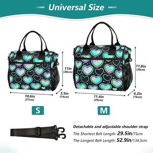 Sac isotherme portable personnalisé pour pique-nique et livraison de repas en extérieur, vente en gros d'usine - Product Image 3