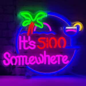 ป้ายไฟนีออน LED แบบฟรี ipixel ของตกแต่งผนังศิลปะป้ายสัญลักษณ์นีออนสำหรับธุรกิจหรืองานวันเกิดพร้อม USB - Product Image 3