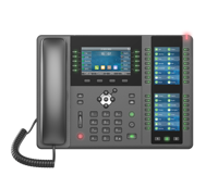 Téléphone IP VoIP pour Entreprises ou Utilisateurs SOHO avec Écran Tactile de 4,3 Pouces, Protocole SIP, Système d'Exploitation Android, Garantie de 12 Mois