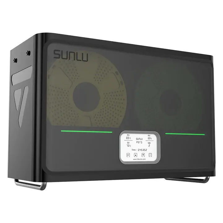 SUNLU 3D 필라멘트 건조기 S4 필라멘트 건조기 빠른 가열 범용 호환성 한 번에 4 개의 스풀을 맞추기 3D 예비 부품