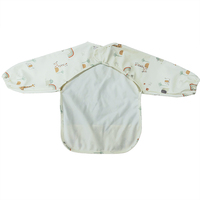 Approvisionnement d'usine Tablier d'alimentation pour bébé Couverture de salle à manger pour bébé bavoir à manches longues imperméable