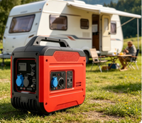 2kW 79cc Diesel-Inverter-Generator 1700W Nennleistung |   Tragbar und leise, 65 dB |   Camping- und Heimbedarfsgeschäft