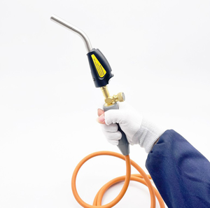 Propaan Lastoorts Met Slang En Elektrische Ontsteking Knop Propaan Cilinder Fakkel Lpg Zuurstofvrije Zaklamp - Product Image 3