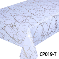 Nappe de table en PVC plastique doré champagne, moderne, écologique, nouvelle conception, carrée, imperméable et résistante à l'huile