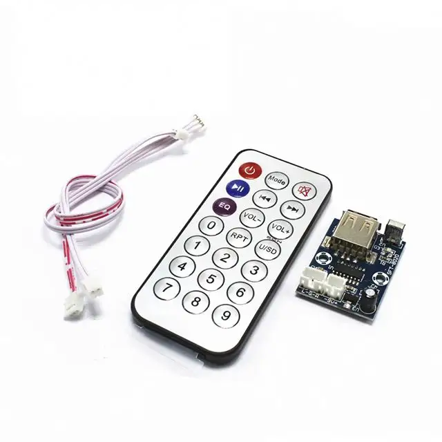 A3-mini micro Lossless muziek decoder WAV + MP3 12V speler USB geluidskaart MP3 board + remote controle Geïntegreerde Schakelingen