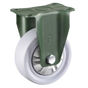 YTOP <span class=keywords><strong>3</strong></span> Zoll Industrial Medium Duty 75mm Rolle PP White Swivel Heavy Duty Caster Rotations räder - Product Image 2