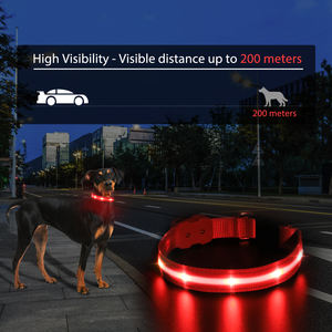 <span class=keywords><strong>Collar</strong></span> Para perro con luz Led intermitente, Para mascotas, con Usb, nuevo diseño - Product Image 6