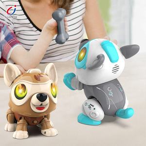 Kök DIY evcil köpek oyuncak çocuklar hayvan robot oyuncak yürüyüş akıllı interaktif dans ses kontrol robot köpek - Product Image 3