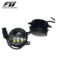 Phare antibrouillard LED double couleur rond 3+1 étanche en gros 33900-TF0-003 CREE 20W pour accessoire de modification de pare-chocs avant de voiture Honda