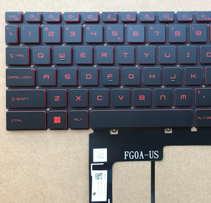 Cho Msi Katana Gf66 gl66 11sc 11uc 12uc 12ud 12ue 12ug 12ugs MS-1581 MS-1582 MS-1583 Bàn phím chúng tôi bố trí - Product Image 3