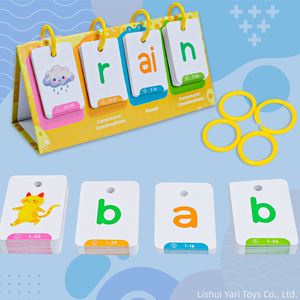 Libro de Ortografía Digraph, Actividades Educativas <span class=keywords><strong>y</strong></span> de Aprendizaje para Niños, Tabla de Palabras de Doble Cara para Practicar la Ortografía - Product Image 4