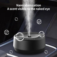 Diffuseur d'arômes de voiture automatique à huile essentielle, intelligent, portable, USB, avec une capacité de 25 ml et une fonction de minuterie