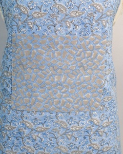 100% Cotton <b>Baking</b> <b>Set</b> with Apron Gloves and Pot Holder Kitchen Apron Adjustable Custom for Wholesale Price - Product Image 2