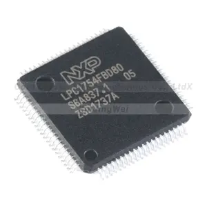 ATD مكونات إلكترونية IC رقاقة Mcu متحكم LQFP80 LPC1754FBD80 العلامة التجارية جديد الأصلي بقعة المخزون