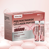 Formule de beauté orale OEM de supplément de collagène liquide de marque privée avec bouteille d'emballage personnalisé de niacinamide PQQ aromatisée