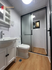 Luxus Glamping House Modulare Fertighaus Fiberglas Kuppel EU Gebäudes tandards Halloween Hotel Zelt für große Haus Fertighäuser - Product Image 5